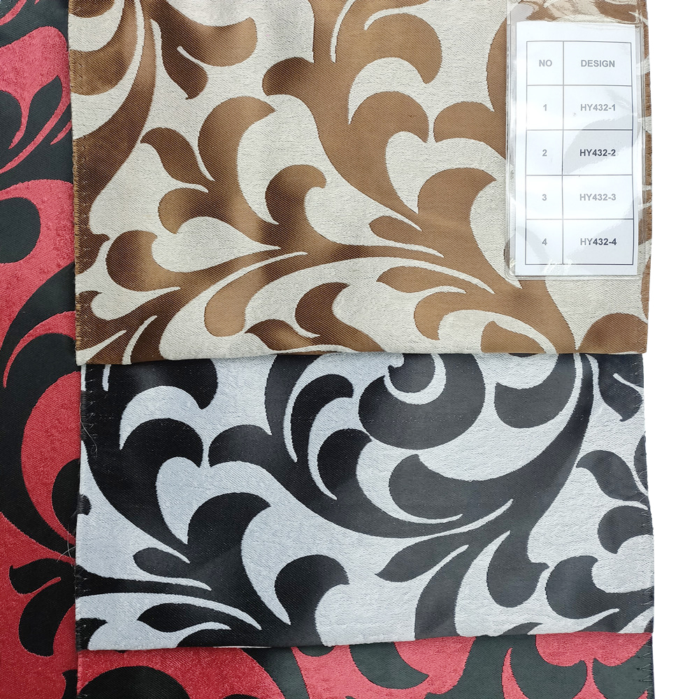 Omyvatelná uviorezistant polyester jacquard Blackout Curtain Fabric